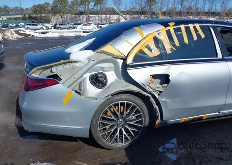 2021 Mercedes-Benz S 580 4Matic из США, поврежденный, VIN W1K6G7GBXMA042963